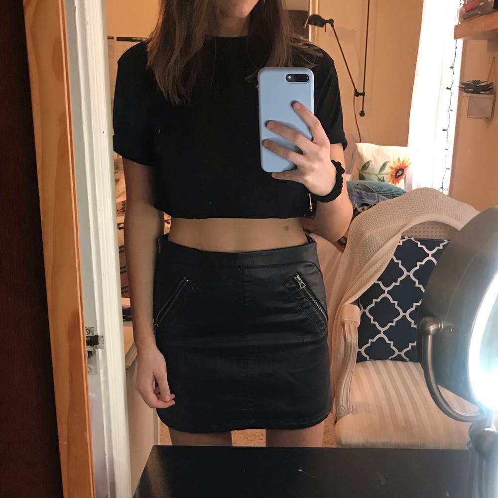 Pleather skirt from Urban Outfitters. Size small!